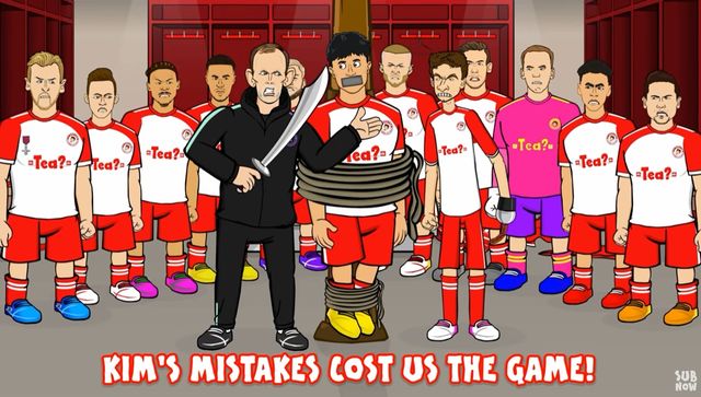 김민재는 1일 바이에른 뮌헨과 레알 마드리드 간의 UEFA 챔피언스리그 준결승 1차전에서 선발로 나와 풀타임을 뛰었지만 2실점에 모두 관여하면서 2 대 2 무승부 원흉으로 지목됐다. 경기가 끝나고 김민재에게 많은 혹평이 쏟아진 가운데 축구 애니메이션 유튜버 442oons는 아예 김민재를 비판하고 조롱하는 영상까지 제작했다. 442oons 유튜버