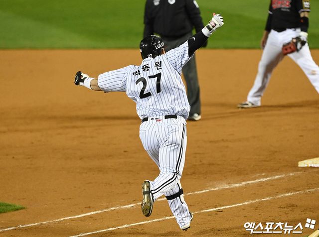 박동원은 24일 잠실구장에서 열린 '2024 신한 SOL Bank KBO 리그' NC와 주말 3연전 첫 경기에서 5번 지명타자로 선발 출전. 연타석 홈런을 때려내며 공격에 활력을 불어넣었다. 엑스포츠뉴스 DB