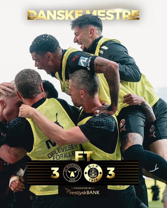 미트윌란은 27일 덴마크 헤르닝에 위치한 MCH 아레나에서 열린 실케보르와의 덴마크 수페르리가 챔피언십라운드 최종전서 3 대 3 무승부를 거뒀다. 같은 시간 승점이 같았던 선두 브뢴비가 최종전에서 패하면서 미트윌란이 선두 자리에 올라 이번 시즌 덴마크 수페르리가 챔피언으로 등극했다. 이번 시즌 리그에서 12골 4도움을 올리며 팀의 역전 우승에 일조한 조규성은 데뷔 시즌에 리그 챔피언으로 등극하자 믿기 어렵다는 반응을 보였다. 미트윌란 SNS