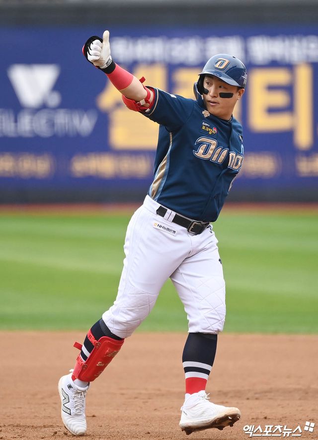 NC 다이노스 캡틴 손아섭. 5월 4경기에서 10안타를 몰아 치고 시즌 타율을 0.304까지 끌어올렸다. 5월 4일까지 KBO리그 통산 2461안타를 기록 중인 가운데 늦어도 6월 중순에는 KBO리그 통산 최다 안타 신기록 작성이 유력하다. 사진 엑스포츠뉴스 DB