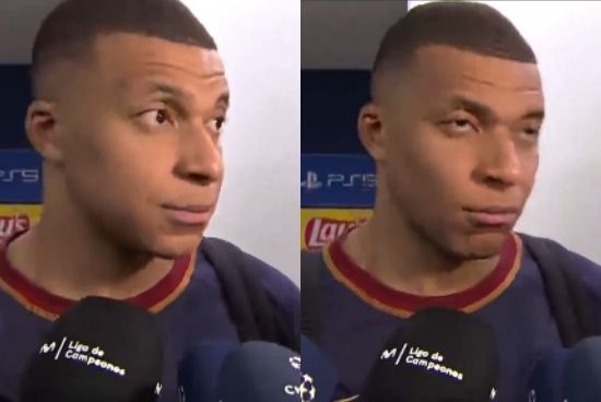 PSG(파리 생제르맹) 소속 공격수 음바페는 8일(한국시간) 프랑스 파리에 위치한 파르크 데 프랭스에서 열린 도르트문트와의 2023-2024시즌 유럽축구연맹(UEFA) 챔피언스리그 준결승 2차전 홈 경기에 선발 출전해 풀타임을 소화했으나 별다른 활약 없이 경기를 마쳤다. 경기 후 믹스드존(공동취재구역)에서 킬리앙 음바페(25)가 황당한 질문에 크게 불쾌함을 드러내며 퇴근했다. 무비스타 캡쳐