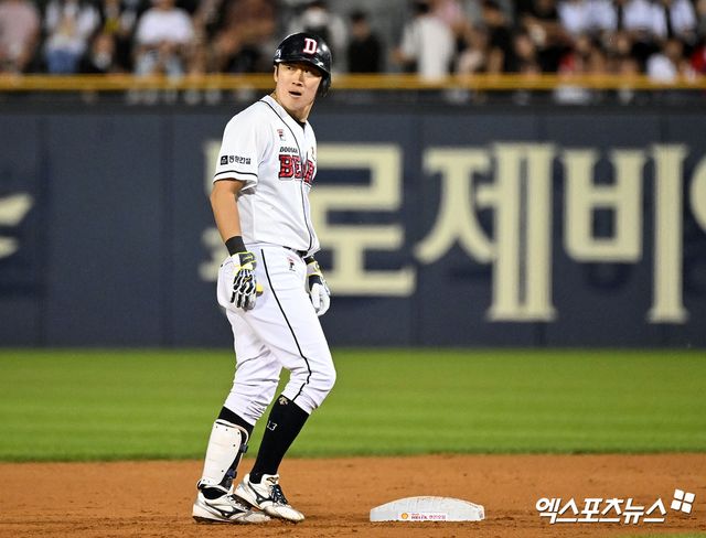 두산 베어스 내야수 허경민. 6월 1일 잠실 LG 트윈스전에 앞서 1군 엔트리에 등록됐다. 어깨 부상으로 지난 5월 17일 말소된 이후 15일 만이다. 사진 엑스포츠뉴스 DB