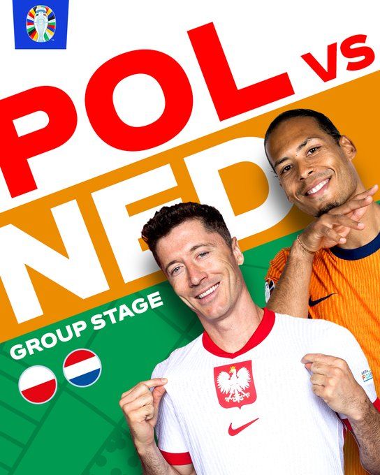 폴란드와 네덜란드가 16일(한국시간) 오후 10시 독일 함부르크에 있는 폭스바르크 슈타디온에서 열리는 유럽축구연맹(UEFA) 유로 2024 D조 1차전에 나설 선발 명단을 공개했다.&nbsp;바르셀로나의 두 선수가 모두 부상으로 이번 경기에 결장한다. 연합뉴스