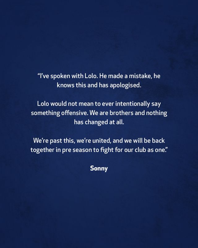 벤탄쿠르가 22일(한국시간) 자신의 사회관계망서비스(SNS) 인스타그램을 통해 손흥민과 한국에 대한 인종차별 발언에 대해 사과했다.&nbsp;손흥민과 토트넘 홋스퍼가 로드리고 벤탄쿠르의 인종차별 발언이 발생한지 5일 만에 공식 입장을 냈다.&nbsp;손흥민은 20일 자신의 SNS 스토리 기능을 통해 롤로(벤탄쿠르)와 이야기를 나눴으며 벤탄쿠르가 실수한 것이었고, 이 사실을 알고 사과했다고 했다. 또 벤탄쿠르는 의도적으로 모욕적인 말을 하려던 게 아니었으며 우리는 형제고, 아무것도 변하지 않았다고 알렸다. 토트넘SNS