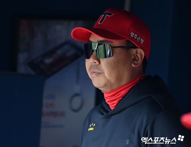 이범호 감독이 이끄는 KIA 타이거즈가 지난 6월 지난 28일 광주 기아챔피언스필드에서 열린 2024 신한 SOL Bank KBO리그 키움 히어로즈와의 팀 간 5차전에서&nbsp;6-17로 졌다. 3연패의 수렁에 빠지면서 선두 수성에 비상등이 켜졌다. 사진 엑스포츠뉴스 DB