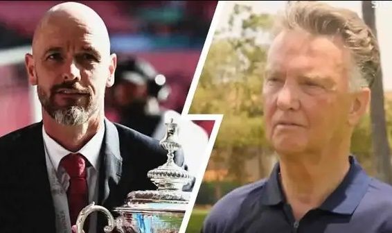 글로벌 매체 트리뷰나에 의하면 전 맨체스터 유나이티드 사령탑 루이스 판할 감독은 구단이 에릭 텐 하흐 감독에게 더 시간을 줄 것을 조언했다. 텐 하흐 감독은 이번 시즌 프리미어리그에서 8위를 차지하며 부진한 한 해를 보냈지만 FA컵 결승전에서 맨체스터 시티를 꺾어 우승을 차지하며 트로피를 들어 올렸다. 당초 맨유는 시즌 종료 후 텐 하흐 감독을 경질하려고 했지만 텐 하흐 감독이 FA컵에서 우승하면서 경질과 유임을 두고 고심에 빠진 것으로 알려졌다. 트리뷰나