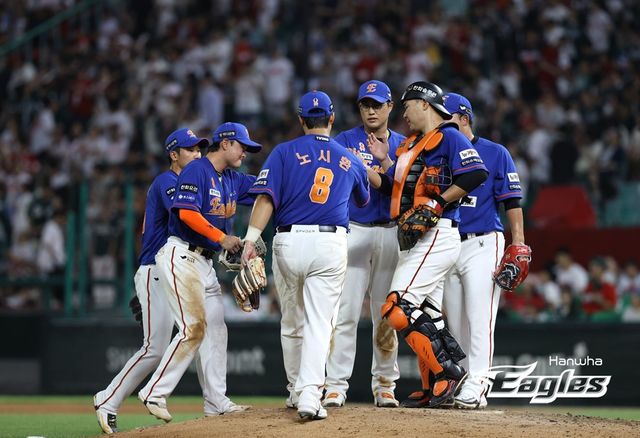 한화가 17일 SSG전 승리로 5위와 격차를 3.5경기로 줄였다. 한화 이글스