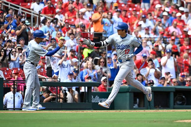 LA 다저스 오타니가 8월 19일 세인트루이스전에서 시즌 39호 홈런을 쏘아 올렸다. USA TODAY 연합뉴스
