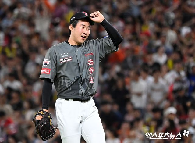 척추 피로골절로 재활 중인 KIA 투수 윤영철이 포스트시즌에 맞춰 극적인 복귀를 노린다. 엑스포츠뉴스 DB