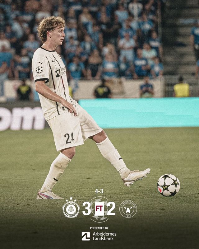 조규성, 이한범의 소속팀 미트윌란은 같은 시각 브라티슬라바의 나르도니 푸볼로비 슈타디온에서 열린 원정 2차전에서 2-3으로 역전패했다.&nbsp;미트윌란은 유로파리그로 떨어졌다. 미트윌란