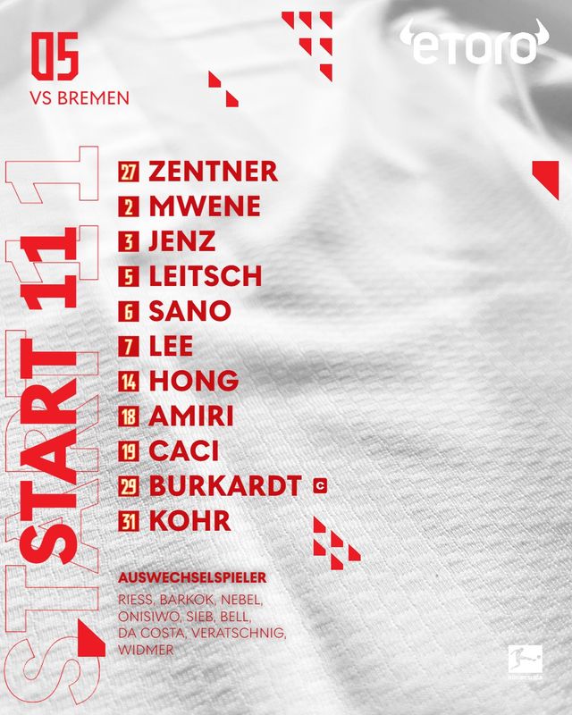 마인츠가 16일(한국시간) 독일 마친츠에 있는 메바 아레나에서 열린 베르더 브레멘과의 2024-2025시즌 분데스리가 3라운드 맞대결에서 1-2로 패했다.&nbsp; 이날 경기장에 마인츠를 이끌었던 위르겐 클롭 감독이 경기장을 찾아 눈길을 끌었다. 클롭 앞에서 이재성과 홍현석이 고군분투했지만, 마인츠는 상대 퇴장에도 불구하고 패배하면서 시즌 첫 승에 또다시 실패했다. 마인츠는 15위(2무 1패 승점 2)에 머물렀다.마인츠