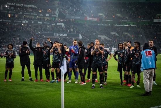 바이에른 뮌헨이 12일(한국시간) 독일 묀헨글라트바흐 있는 보루시아 파크에서 열린 보루시아 묀헨글라드바흐와의 2024-2025시즌 분데스리가 16라운드 원정 경기에서 해리 케인의 결승 골로 1-0으로 승리했다.&nbsp;뮌헨