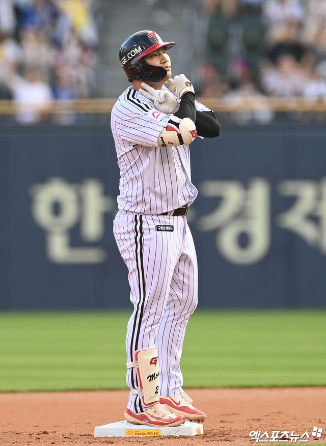 LG 내야수 문보경은 지난 시즌 커리어하이를 기록했다. 리그 최고 김도영(KIA)의 비법을 자신의 것으로 만들며 한 층 더 발전하리라 다짐했다. 엑스포츠뉴스 DB