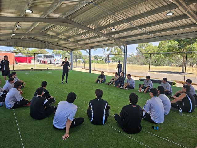 KT 위즈 선수단이 27일 호주 질롱에서 1차 스프링캠프 훈련을 본격적으로 시작했다. KT 위즈