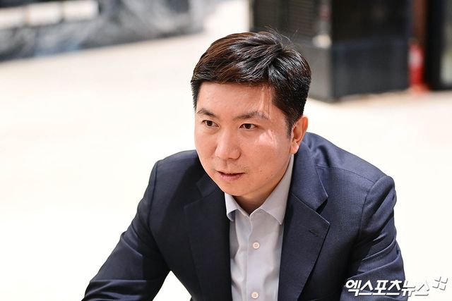 유승민 제42대 대한체육회장 당선인이 지난 24일 엑스포츠뉴스와 인터뷰에 임하고 있다. 방이동, 박지영 기자