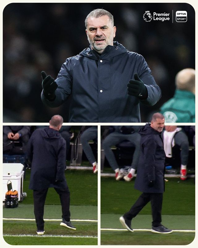 포스테코글루 감독이 이끄는 토트넘이 31일(한국시간) 영국 런던에 있는 토트넘 홋스퍼 스타디움에서 열린 엘프스보리(스웨덴)와의 2024-2025시즌 유럽축구연맹(UEFA) 유로파리그 리그 페이즈 최종전에서 3-0으로 완승을 거두고 16강에 직행했다.&nbsp;안지 포스테코글루 토트넘 홋스퍼 감독이 부상 병동인 선수단을 데리고도 햄스트링을 만지는 제스쳐로 장난을 쳐 팬들의 화를 돋궜다.&nbsp;옵터스스포츠