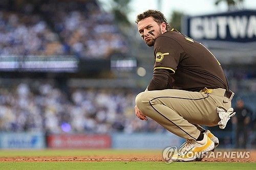 샌디에이고는 2025시즌을 앞두고 김하성, 프로파, 스콧 등 핵심 선수들이 이탈하고 있다. 불과 몇 년 전 월드시리즈 우승을 목표로 나섰지만, 이번 비시즌에는 그러한 경쟁력을 보여주지 못하고 있다. 연합뉴스 AFP