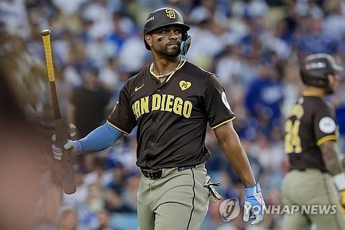 샌디에이고는 2025시즌을 앞두고 김하성, 프로파, 스콧 등 핵심 선수들이 이탈하고 있다. 불과 몇 년 전 월드시리즈 우승을 목표로 나섰지만, 이번 비시즌에는 그러한 경쟁력을 보여주지 못하고 있다. 연합뉴스 EPA