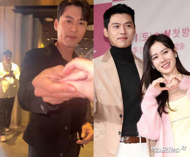 (좌) 현빈 / (우) 현빈-손예진