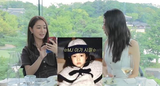 딸을 생각하는 이민정. 사진=유튜브 채널 '손연재'