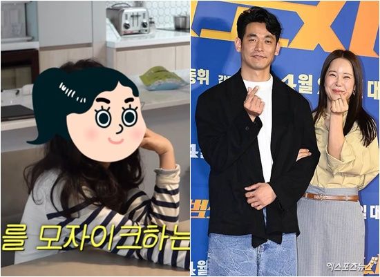 백지영 정석원 부부와 딸 하임 양. 