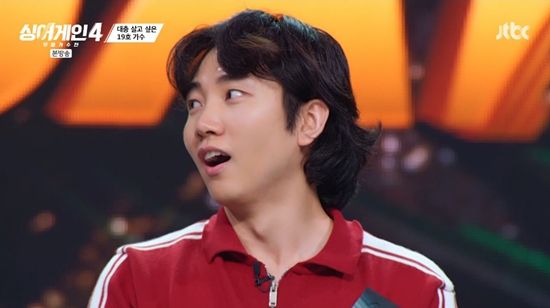 '싱어게인4'에서 첫 올어게인을 받은 19호 가수. 사진=JTBC 방송화면