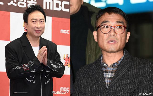 박명수, 김건모. 사진=엑스포츠뉴스 DB