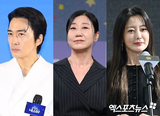 송승헌, 라미란, 김희선 (왼쪽부터)