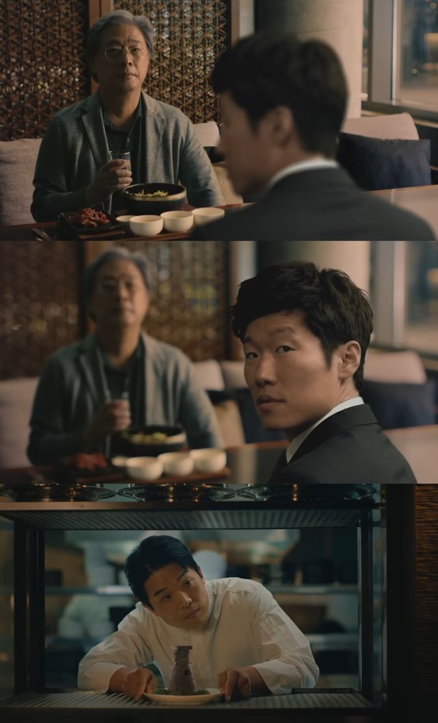 APEC 홍보영상에 참여한 박찬욱 감독, 박지성 선수, 안성재 셰프.