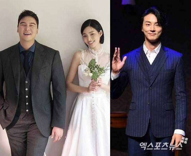 결혼을 앞둔 배우 이장우·조혜원과 윤시윤.