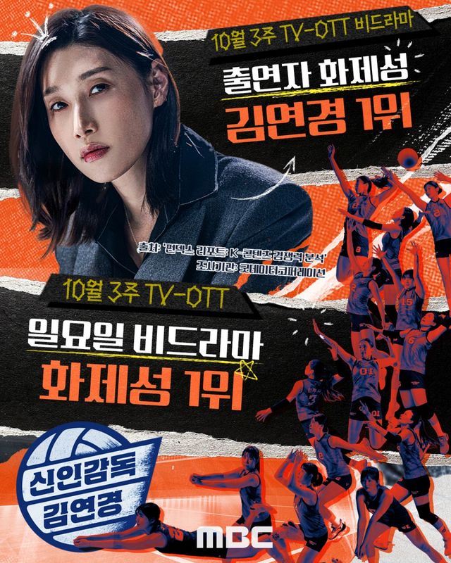 '신인감독 김연경' 화제성