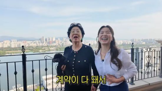 선우용여, 김지선. 사진=유튜브 채널 '순풍 선우용여' 영상 캡처