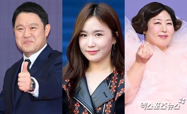 김구라, 초아, 신기루 (왼쪽부터)/엑스포츠뉴스 DB