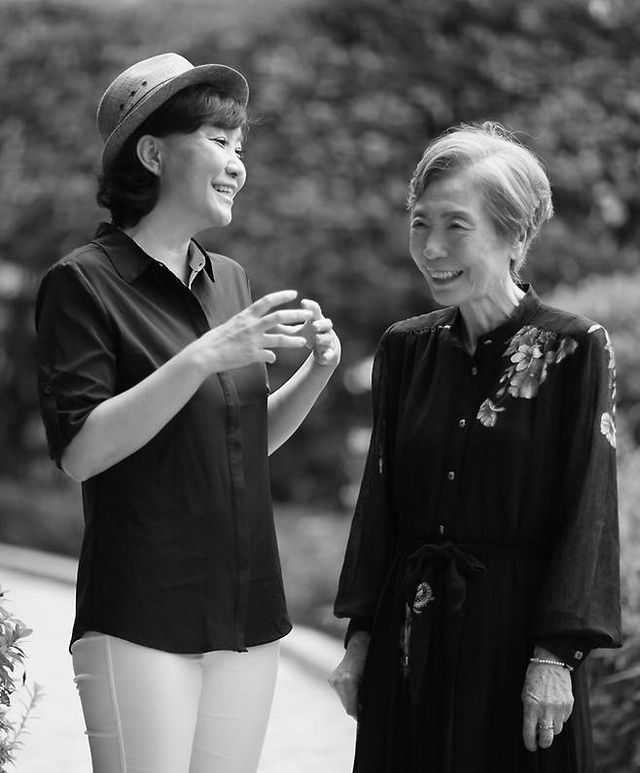 강애리자, 故 주영숙 씨