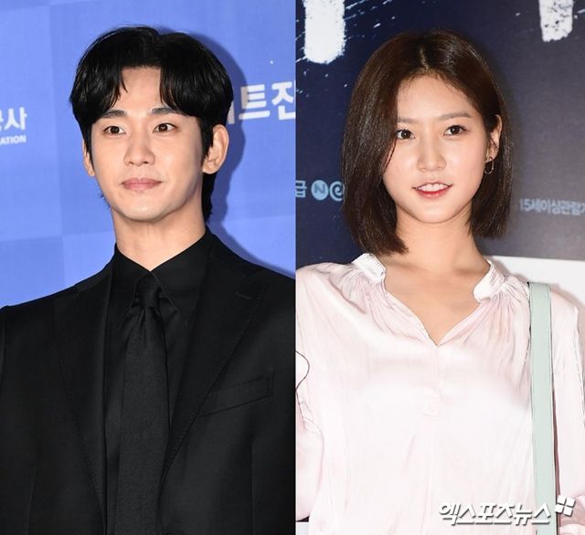 김수현과 故 김새론.