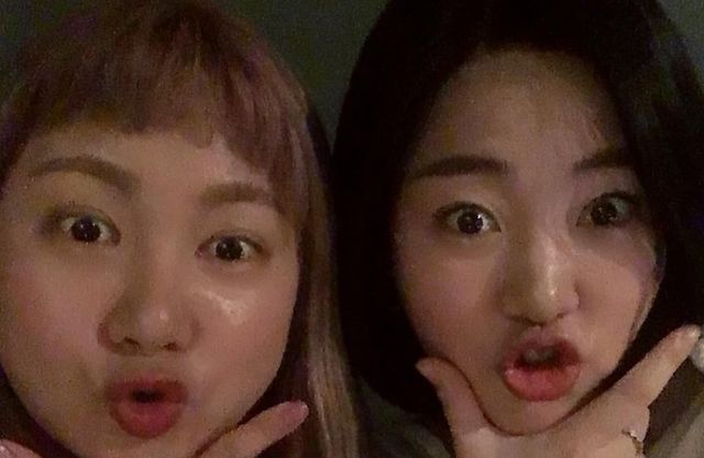 박나래(좌), 故 혜백(우)