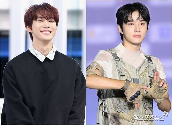 NCT 도영, 정우(왼쪽부터)