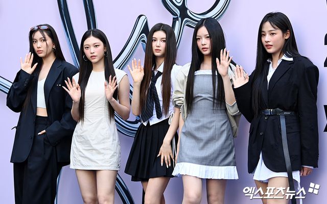 (왼쪽부터) 혜인, 해린, 다니엘, 하니, 민지.