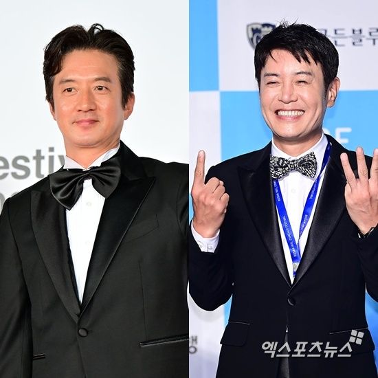 좌 정준호, 우 김대희