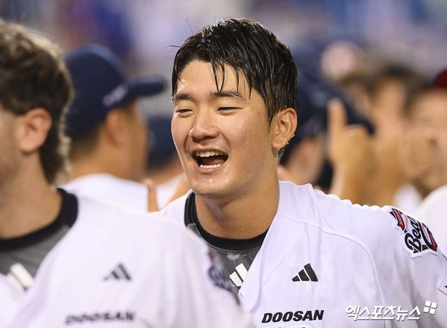 두산 베어스 내야수 안재석이 5일부터 오는 29일까지 일본 미야자키에서 진행되는 교육리그에 참가한다. 사진 엑스포츠뉴스 DB