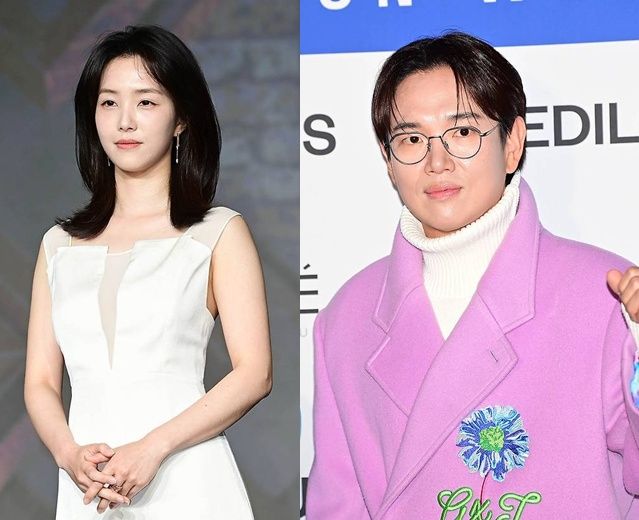 방송인 강지영과 장성규