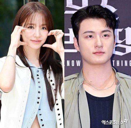 (왼쪽부터) 윤은혜, 신승호.