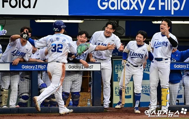 박진만 감독이 이끄는 삼성 라이온즈가 9일부터 열리는 2025 KBO 준플레이오프에서 SSG 랜더스를 상대로 플레이오프 진출을 노린다. 사진 엑스포츠뉴스 DB