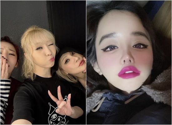 산다라박, 공민지, CL, 박봄