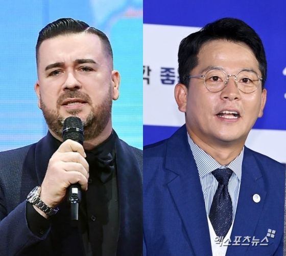 엑스포츠뉴스 DB - 샘 해밍턴, 김준호