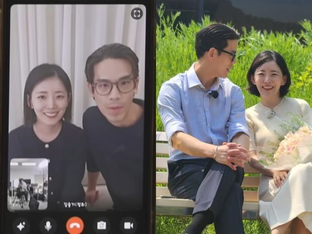 '나는 솔로' 라이브 방송 캡처, 28기 정희 인스타그램