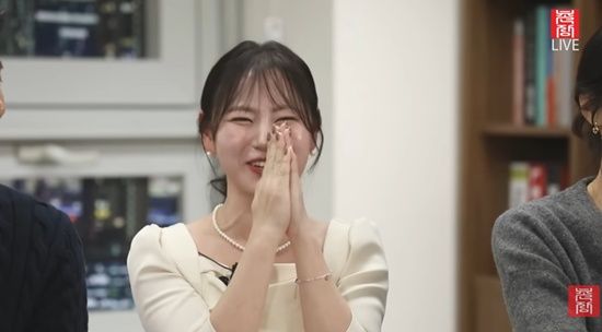 나는 솔로 28기 라이브 방송에 출연한 현숙