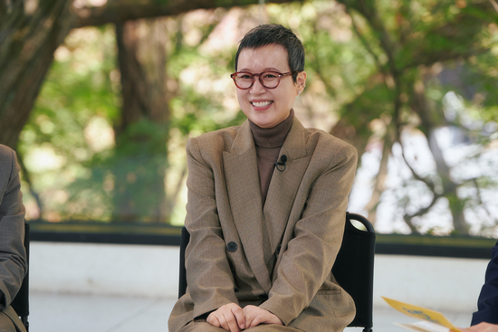 박미선이 방송에 출연했다 