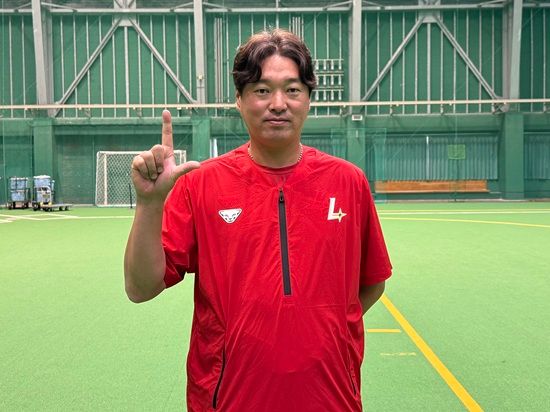 새롭게 합류한 임훈 메인 타격코치. SSG 랜더스