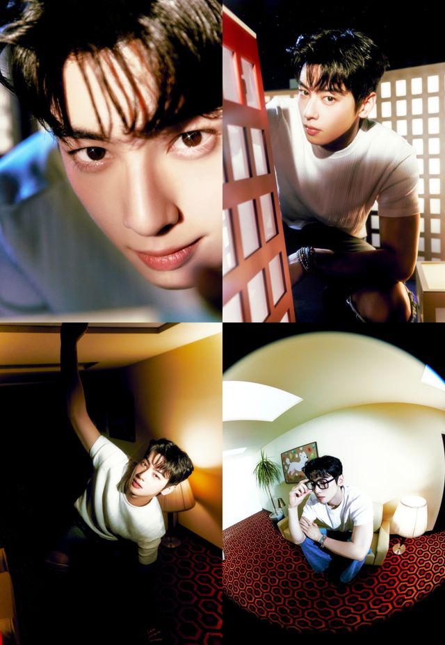 차은우 솔로 2집 수록곡 'Sweet Papaya' 콘셉트 포토